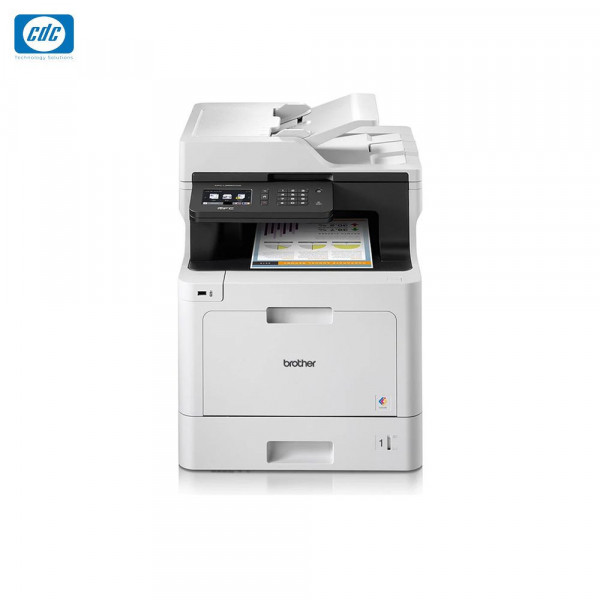 Máy in laser màu Brother MFC-L8690CDW (Print/ Copy/ Scan/Fax/ Wifi)