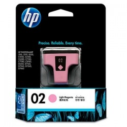 HP 02 Light Magenta Ink Cartridge, APeJ