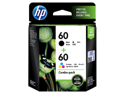 Mực in HP 60 Black / Tri-color Ink Cartridge, COMBO PACK,  CN067AA