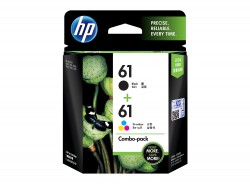 Mực in HP 61 Black / Tri-color Ink Cartridge, COMBO PACK,  CR311AA