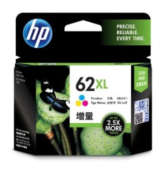 Mực in HP 62XL High Yield Tri-color Ink Cartridge C2P07AA