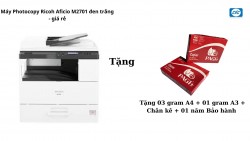 Máy Photocopy Ricoh Aficio M2701 đen trắng - giá rẻ (In/Copy/Scan/27 trang/phút)