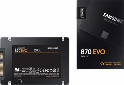 SSD Samsung 870 EVO 250GB, 2.5-Inch SATA III ( MZ-77E250BW )
