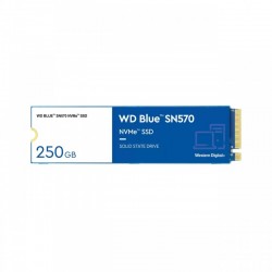 SSD WD Blue SSD 250GB / SN570 NVMe M2 2280/ PCIe Gen3 8 Gb/s