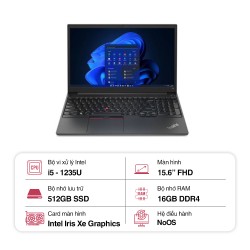 Laptop Lenovo ThinkPad E15 GEN 4 21E600FBVA (i5/16GB/512GB/15''6)