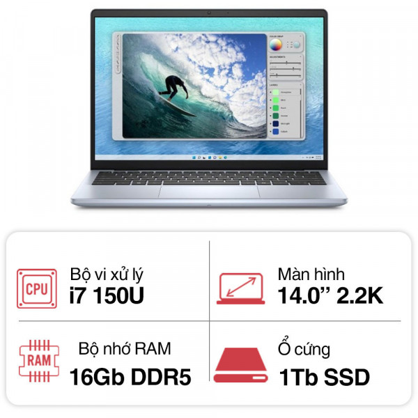 Laptop Dell Inspiron 5440 71034770 (i7 150U/16GB/1TB/2GB/14inch/W11)