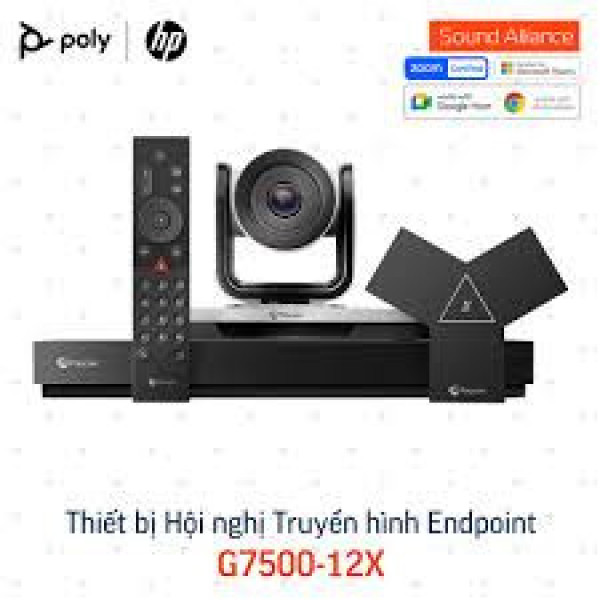 Thiết bị họp trực tuyến Poly G7500 và EagleEye IV-12x (83Z49AA#UUF)