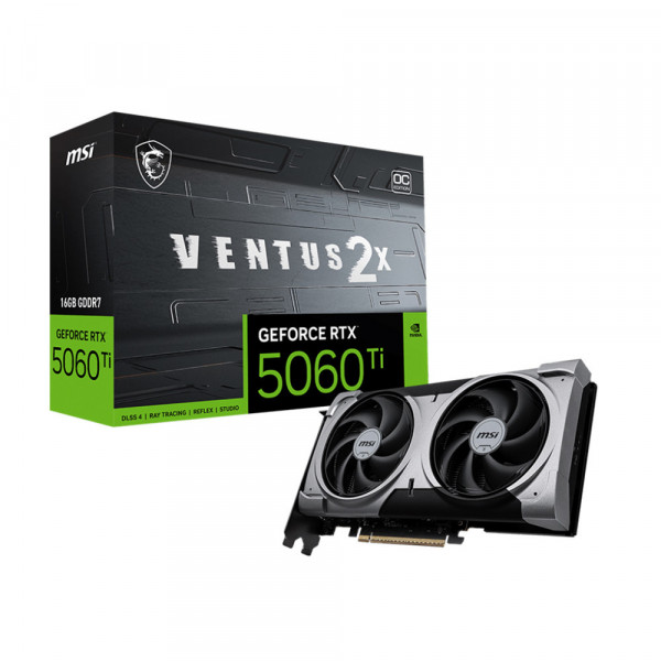 Card màn hình Msi RTX 5060 Ti 16G VENTUS 2X PLUS 16GB GDDR7