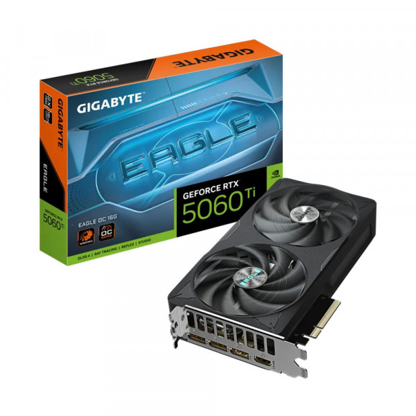 Card màn hình Gigabyte GeForce RTX 5060 Ti EAGLE OC 16G 16GB GDDR7 (GV-N506TEAGLE OC-16GD)