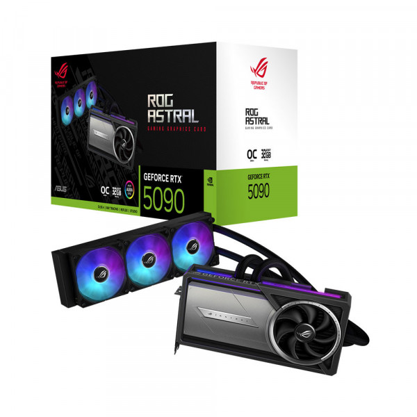 Card màn hình ASUS ROG Astral LC GeForce RTX™ 5090 32GB GDDR7 OC Edition