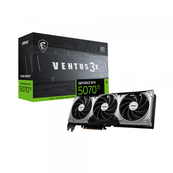 VGA MSI RTX 5070 Ti 16GB VENTUS 3X OC PLUS