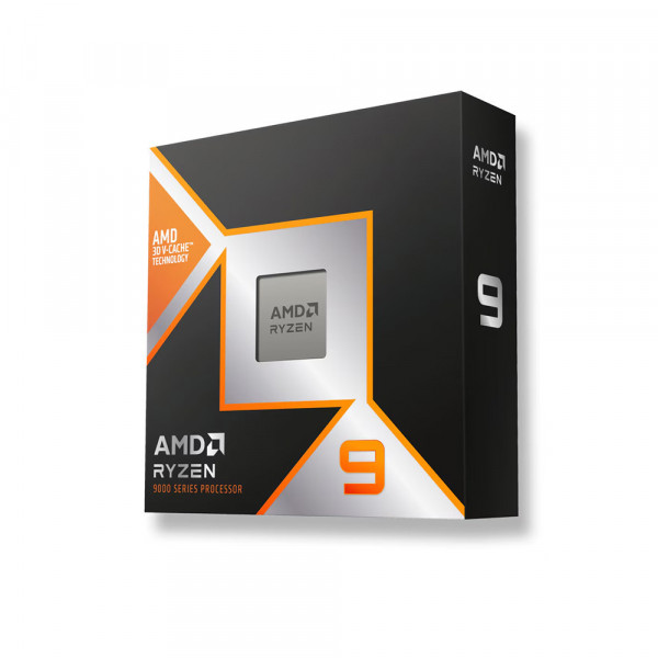 CPU AMD Ryzen 9 9900X3D (AMD AM5 - 12 Core - 24 Thread - Base 4.4Ghz - Turbo 5.5Ghz - Cache 140MB)
