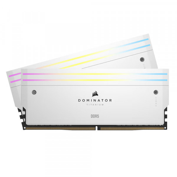 RAM Corsair DOMINATOR TITANIUM RGB 48GB (2x24GB) DDR5 7000MHz White (CMP48GX5M2B7000C36W)
