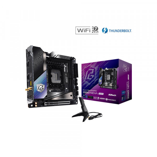 Mainboard Asrock Z890I Nova WiFi DDR5 (Wifi+Bluetooth+Thunderbolt 4)