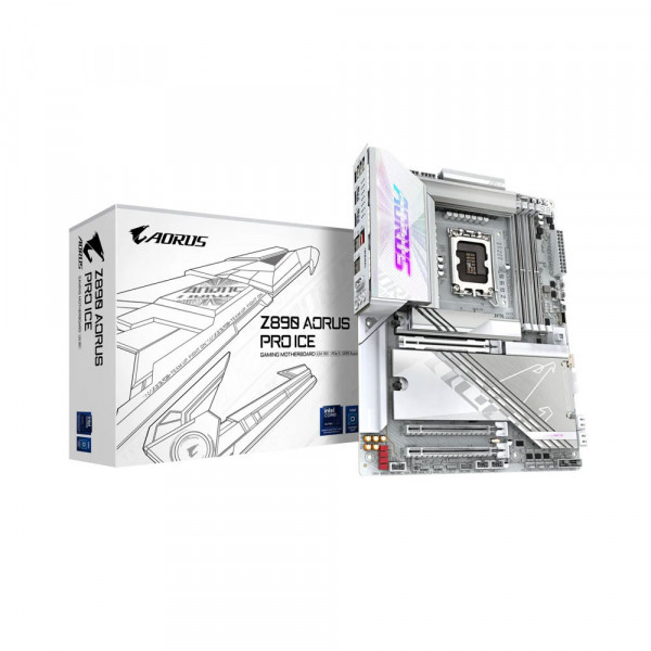 Mainboard Gigabyte Z890 AORUS PRO ICE DDR5 (Wifi+Bluetooth+Thunderbolt 4)