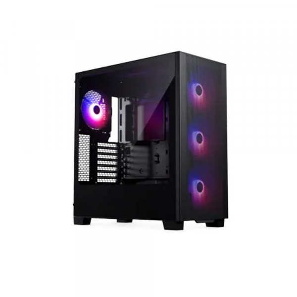 Vỏ Case Phanteks 523 Series XT Pro Ultra ATX Case, Tempered Glass, 4x M25-140 DRGB Fan, Black