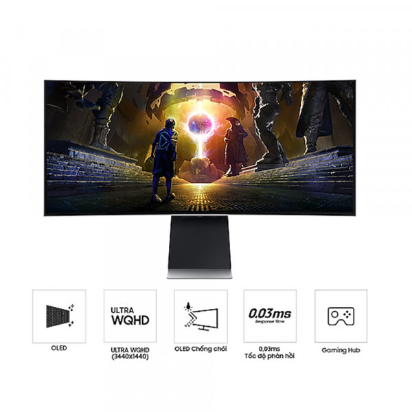 Màn Hình Gaming SAMSUNG Odyssey OLED G8 G85SD LS34DG850SEXXV - 34 inch