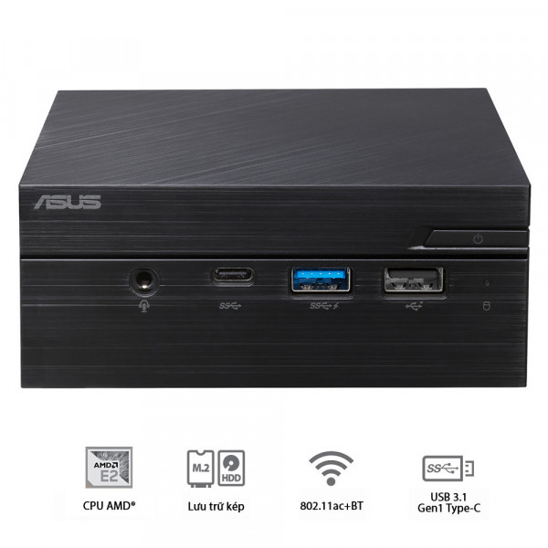 Máy tinh PC Mini Asus PN64-B-S7210MV ( i7-13700H/DDR5/Intel Iris Xe /Wi-Fi 6/Bluetooth 5.2)