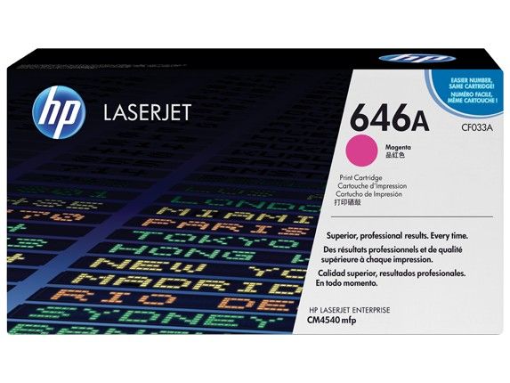 Mực in HP 646A Magenta Original LaserJet Toner Cartridge CF033A