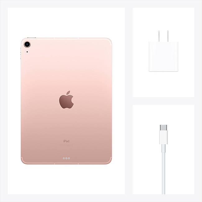 iPad Air 4 10.9-inch (2020) Wi-Fi + Cellular 256GB - Rose Gold (MYH52ZA/A)