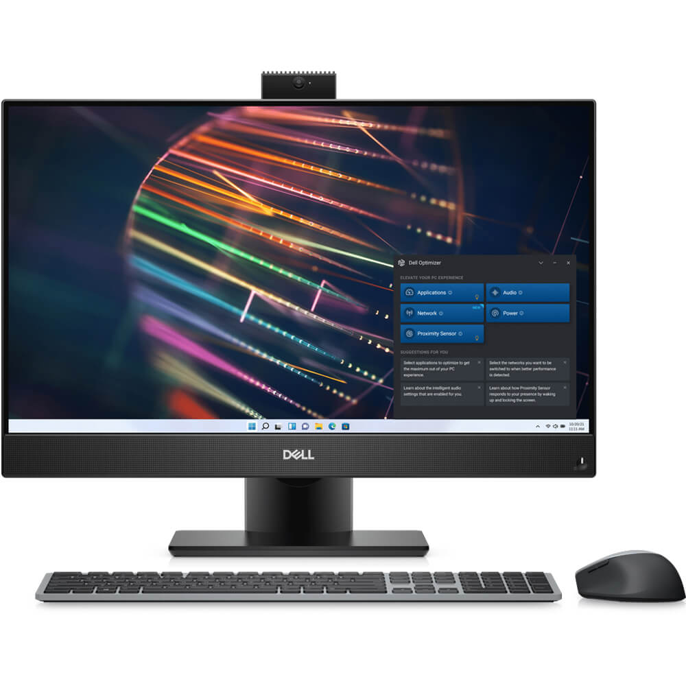 Máy tính để bàn All in One Dell OptiPlex 7400 (i7/8GB / 512GB /Intel Iris Xe /23,8 inch FHD /Ubuntu)