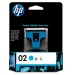 HP 02 Cyan Ink Cartridge, APeJ