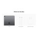  iPad Air 5 M1 2022 Wifi 256Gb Space Grey - MM9L3ZA/A