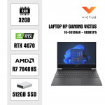 Laptop HP Gaming Victus 16-s0138AX - 9Q985PA (R7 7840HS/32GB/512GB SSD/RTX 4070 8GB/16.1 inch /W11)