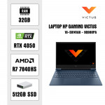 Laptop HP Gaming Victus 16-s0141AX - 9Q988PA (R7 7840HS/32GB/512GB SSD/RTX 4050 6GB/16.1 inch/W11)