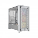 Vỏ máy tính Corsair FRAME 4000D RS ARGB Mid-Tower, White (ATX , Màu Trắng ,USB C, 3 FAN ARGB)