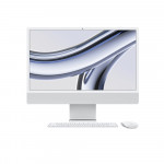 Máy tính All in One Apple iMac 24 inch M3 (8 CPU - 8 GPU - 8GB - 256GB) MQR93SA/A -Bạc