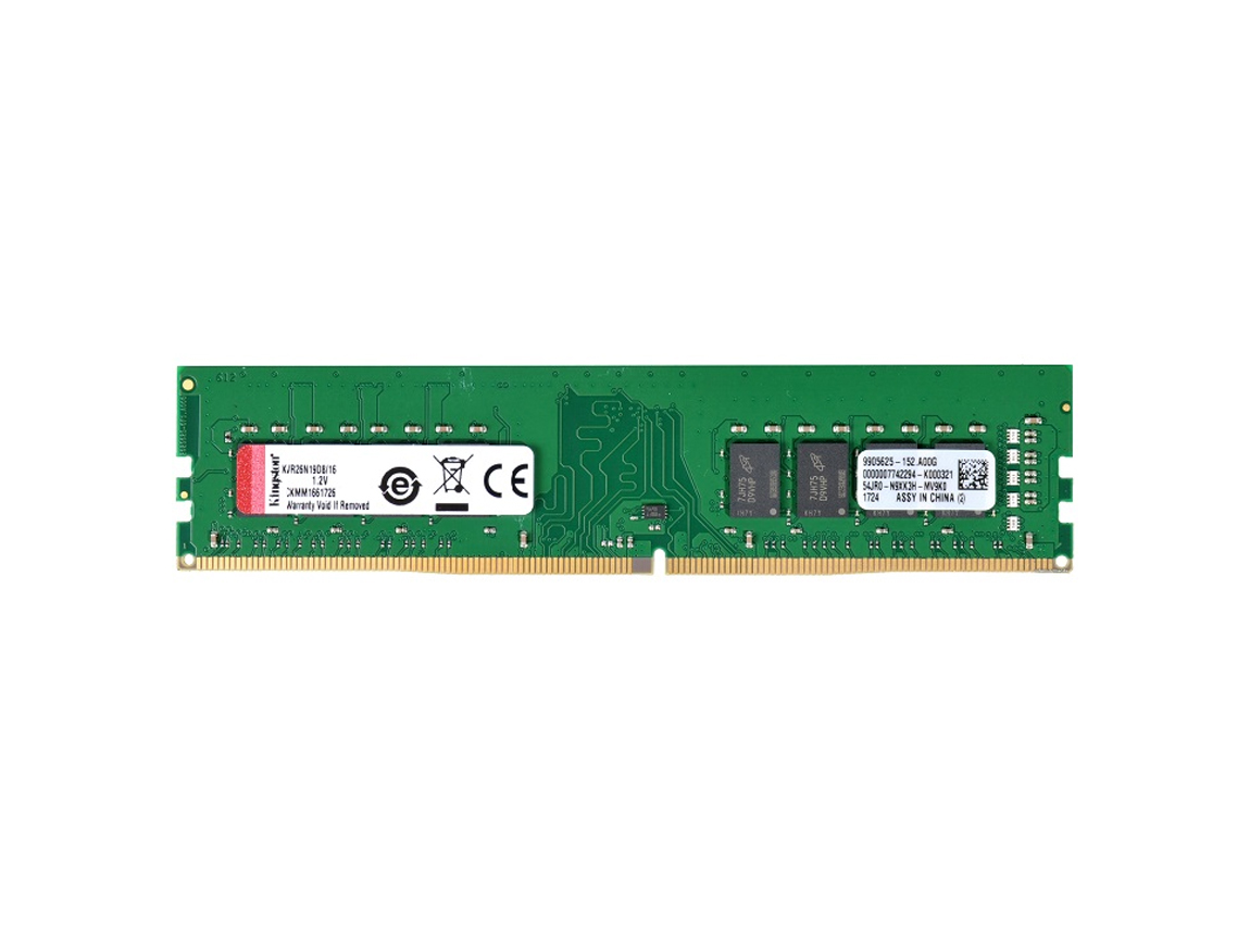 RAM Kingston 16GB D4-2666U19 2RX8 UDIMM (KVR26N19D8/16)